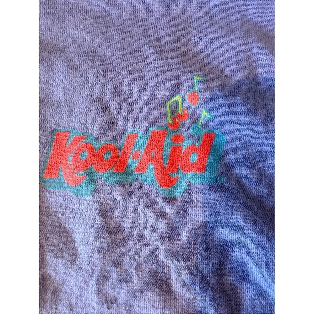 Streetwear Promo Kool Aid Retro Graphic T Shirt Purple Oh Yeah Man